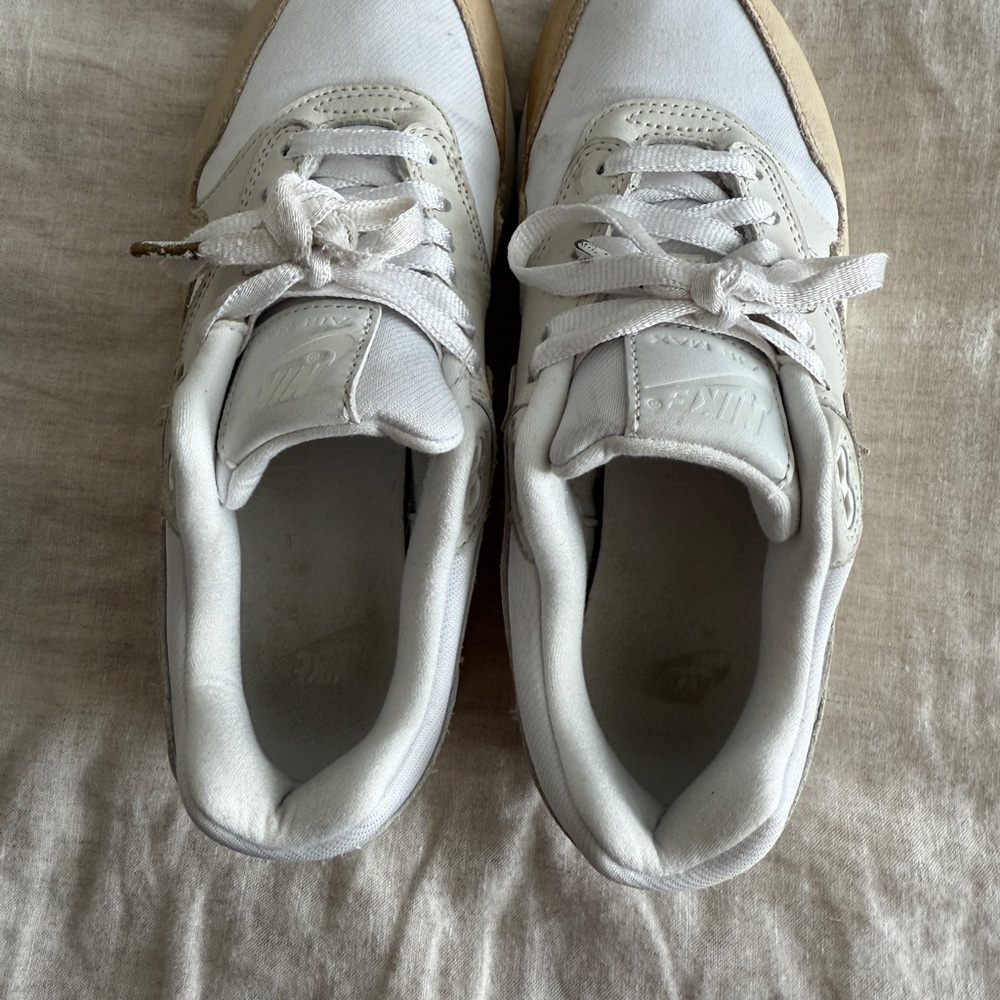 Nike Women's Air Max 1 Premium Sandrift Sneakers size 7 GUC - Picture 5 of 8